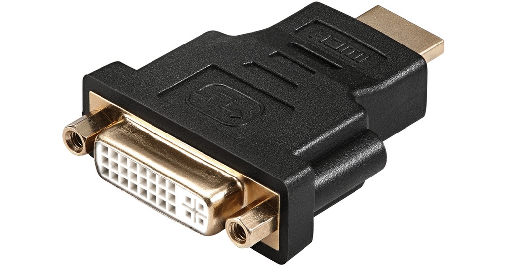 [RACDVIHDMI] RACCORD DVI f / HDMI m
