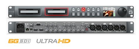 HyperDeck Studio PRO 4K  + 2x512Go SSD
