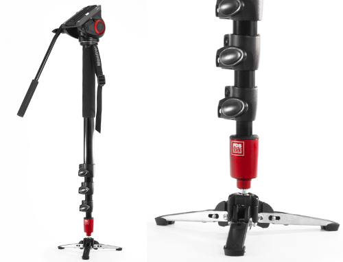 [PIEPOD] MONOPODE MANFROTTO MVM 500 A AVEC TETE FLUIDE