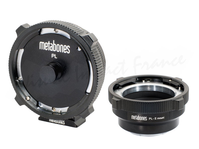 Bague d'adaptation objectif PL vers E mount
