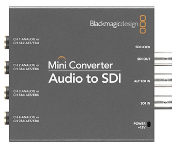 [CONATOHD] Convertisseur Audio to HD/SDI